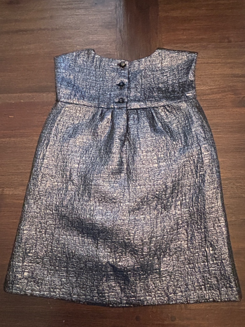 Metallic Lined Girls Party Dress
